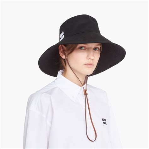 miu miu drill hat